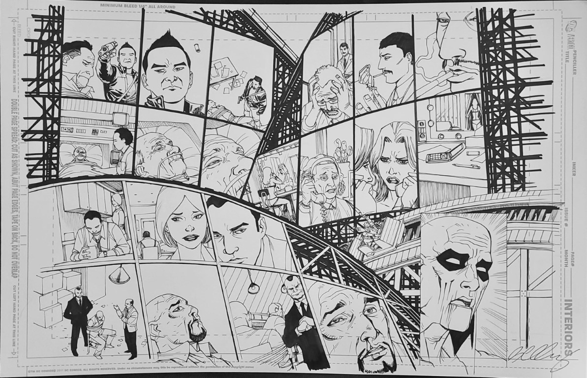 DC Universe Presents - Deadman 4 pg. 10-11 by Bernard Chang